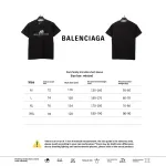 Balenciaga 3M letter T-shirts black