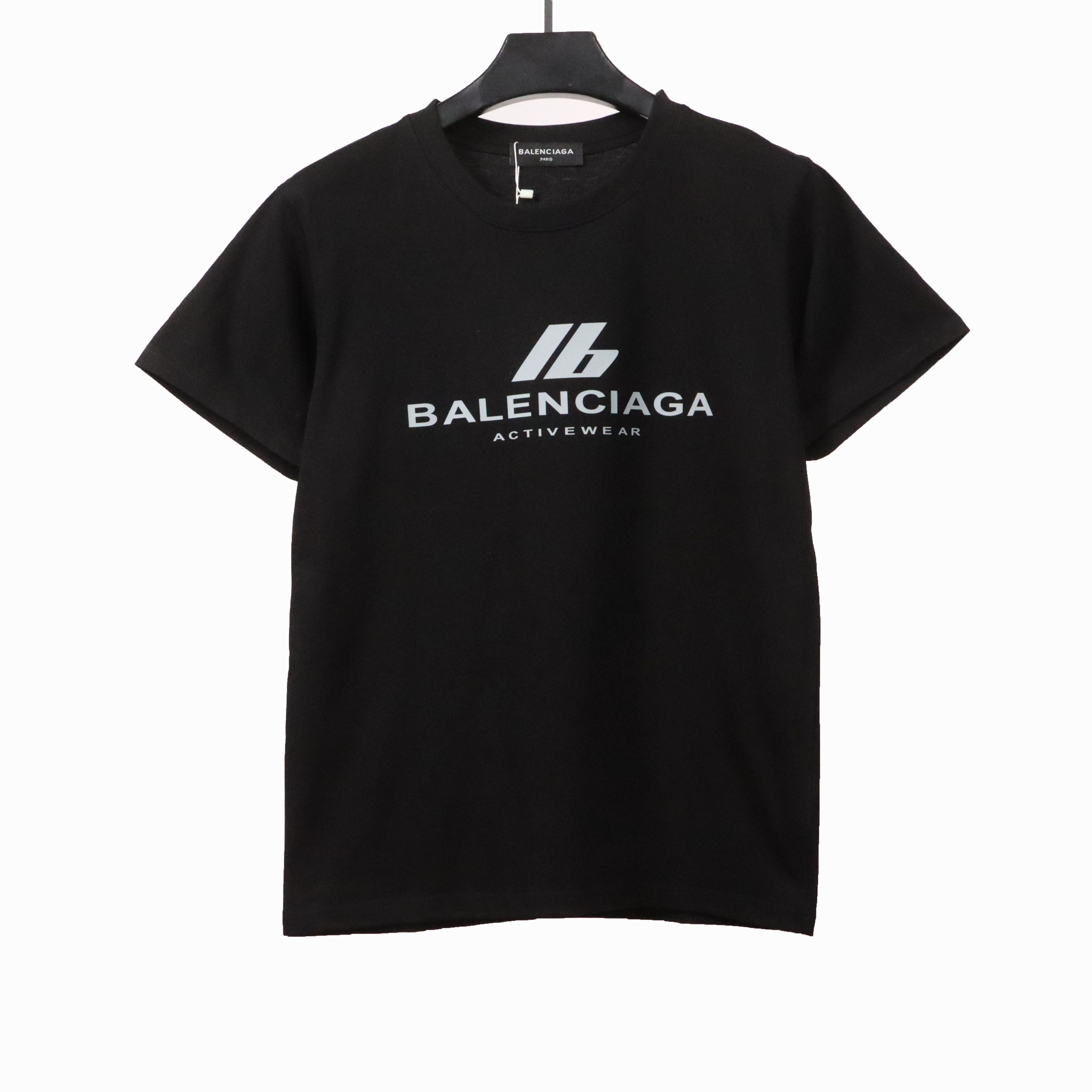 Balenciage 3M letter T-shirts black