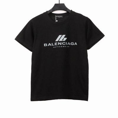 Balenciaga 3M letter T-shirts black 01