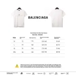  Balenciage 3M letter T-shirts white