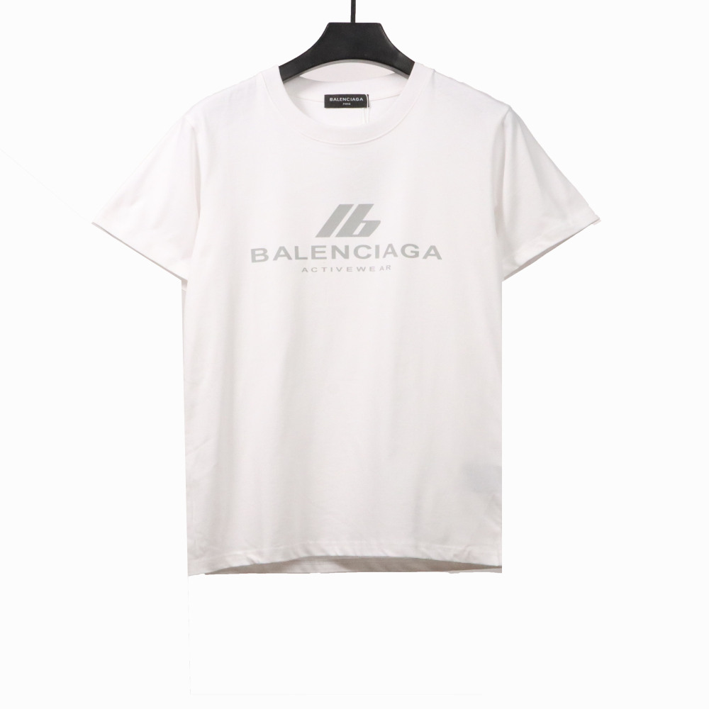  Balenciage 3M letter T-shirts white