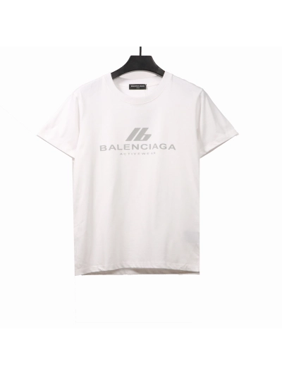 Balenciaga 3M letter T-shirts white 01