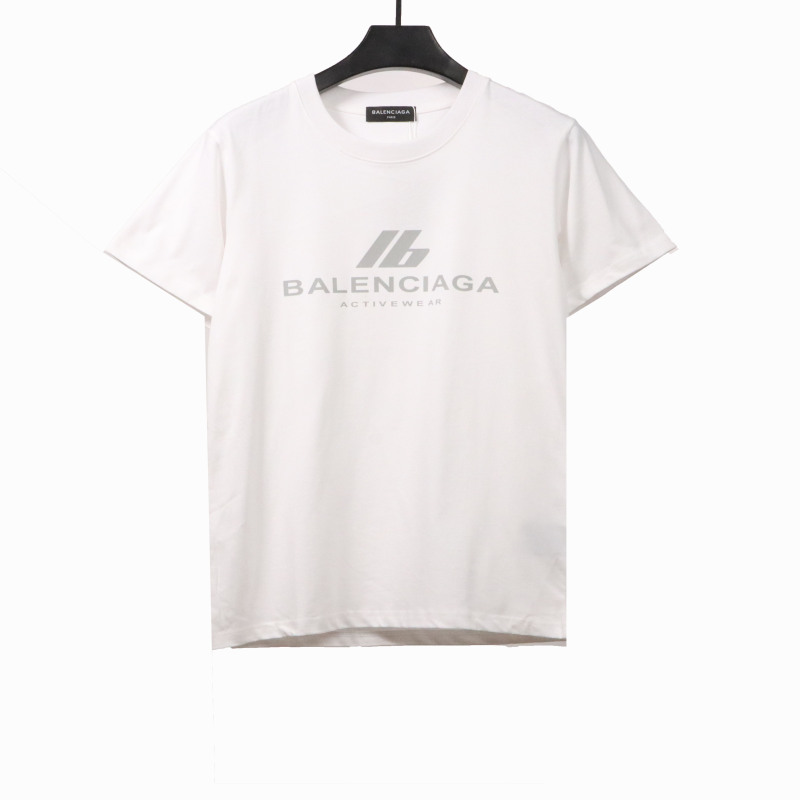  Balenciage 3M letter T-shirts white