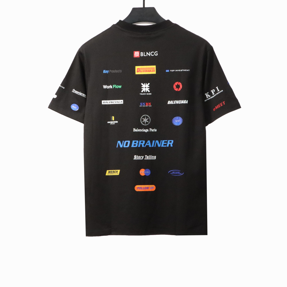 Balenciaga bullet screen print T-Shirts