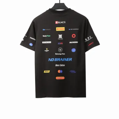 Balenciage bullet screen print T-Shirts 02