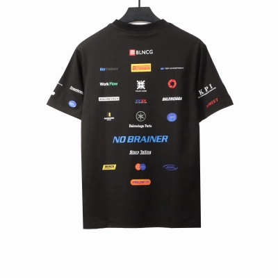 Balenciaga bullet screen print T-Shirts 02