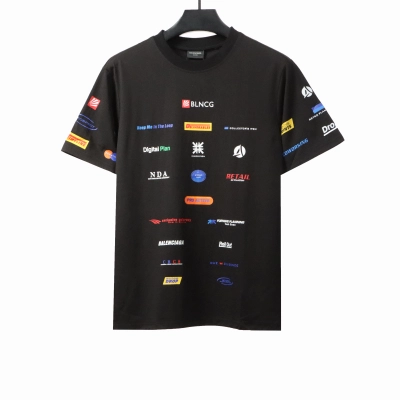 Balenciaga bullet screen print T-Shirts 01