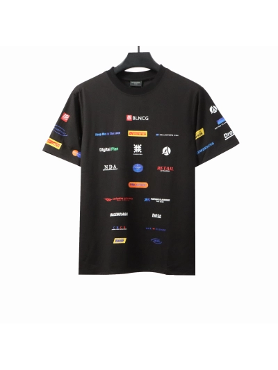 Balenciaga bullet screen print T-Shirts 01