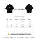  Balenciage classic embroidered small label T-Shirts black