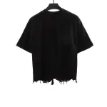  Balenciage classic embroidered small label T-Shirts black