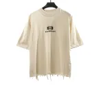  Balenciage classic embroidered small label T-Shirts white
