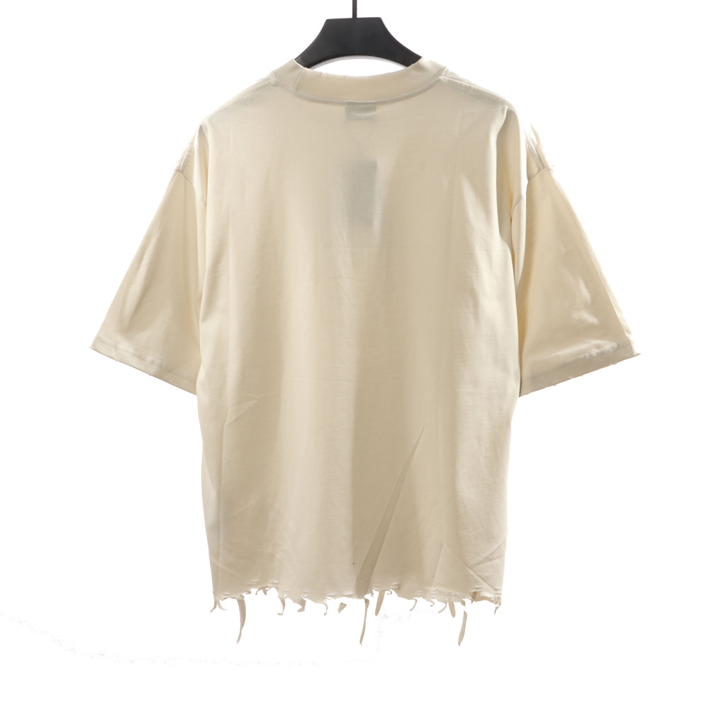  Balenciage classic embroidered small label T-Shirts white