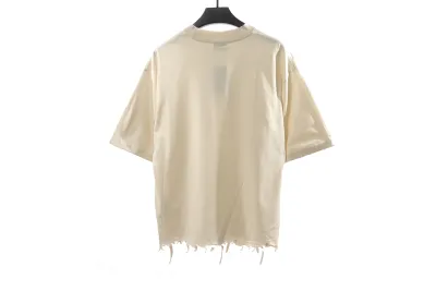 Balenciaga classic embroidered small label T-Shirts white 02