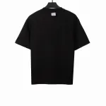  Balenciage co-branded eBay embroidered letter T-Shirts black