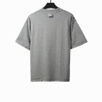 Balenciaga co-branded eBay embroidered letter T-Shirts gray