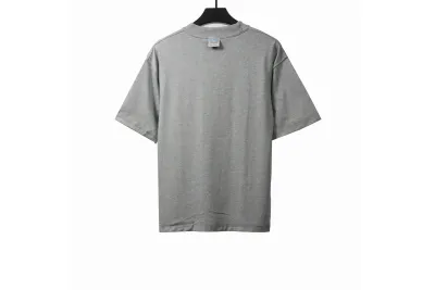 Balenciaga co-branded eBay embroidered letter T-Shirts gray 02