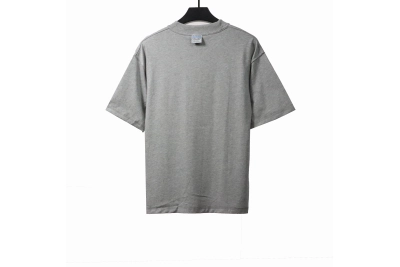 Balenciaga co-branded eBay embroidered letter T-Shirts gray 02