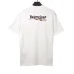 Balenciaga cola letter embroidery T-shirts white