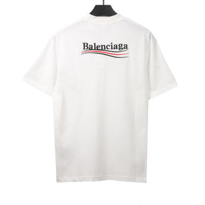 Balenciaga cola letter embroidery T-shirts white 02
