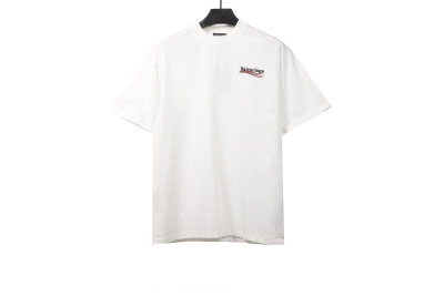 Balenciaga cola letter embroidery T-shirts white 01