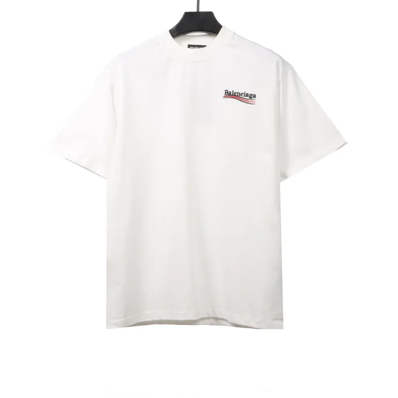 Balenciaga cola letter embroidery T-shirts white