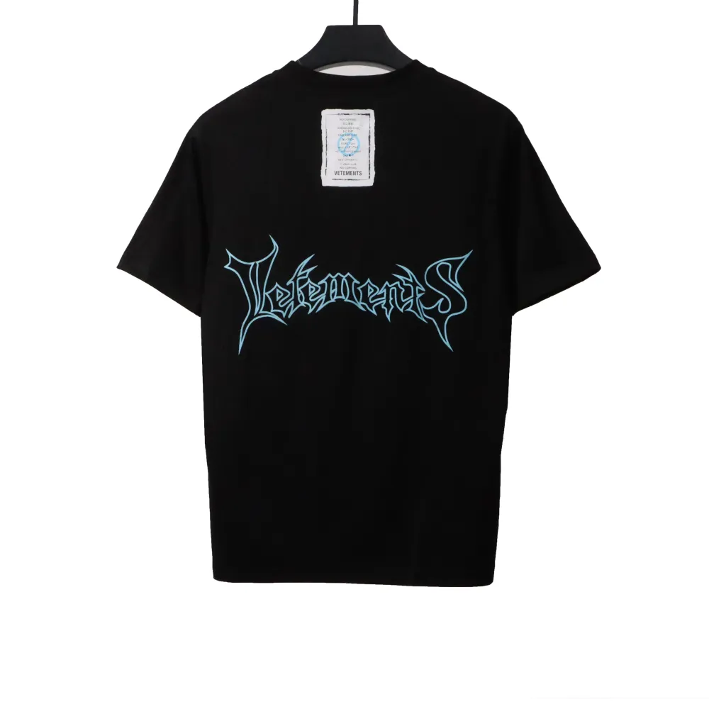  Balenciage colorful letter print T-Shirts