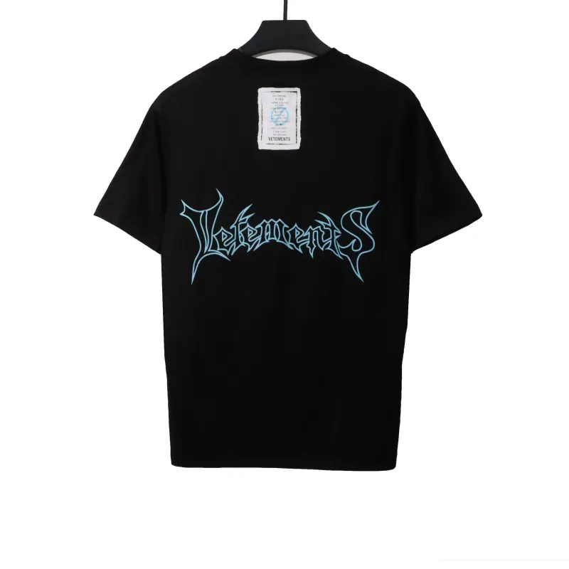  Balenciage colorful letter print T-Shirts