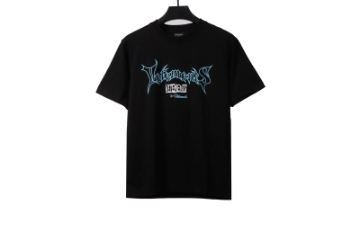 Balenciaga colorful letter print T-Shirts 01