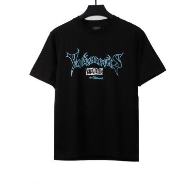  Balenciage colorful letter print T-Shirts 01