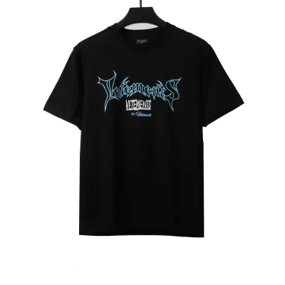  Balenciage colorful letter print T-Shirts 01