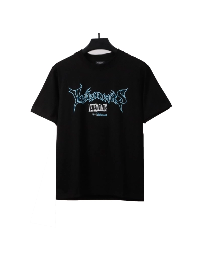 Balenciaga colorful letter print T-Shirts 01