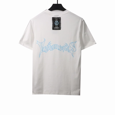Balenciaga colorful letter print T-Shirts white 02