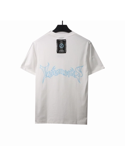 Balenciaga colorful letter print T-Shirts white 02