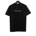  Balenciage Colorful Letters Coke Embroidered T-Shirts