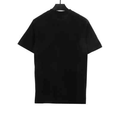  Balenciage Colorful Letters Coke Embroidered T-Shirts 02