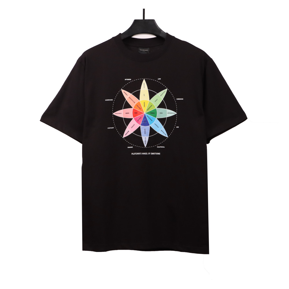 Balenciaga colorful petal T-Shirts T-Shirts
