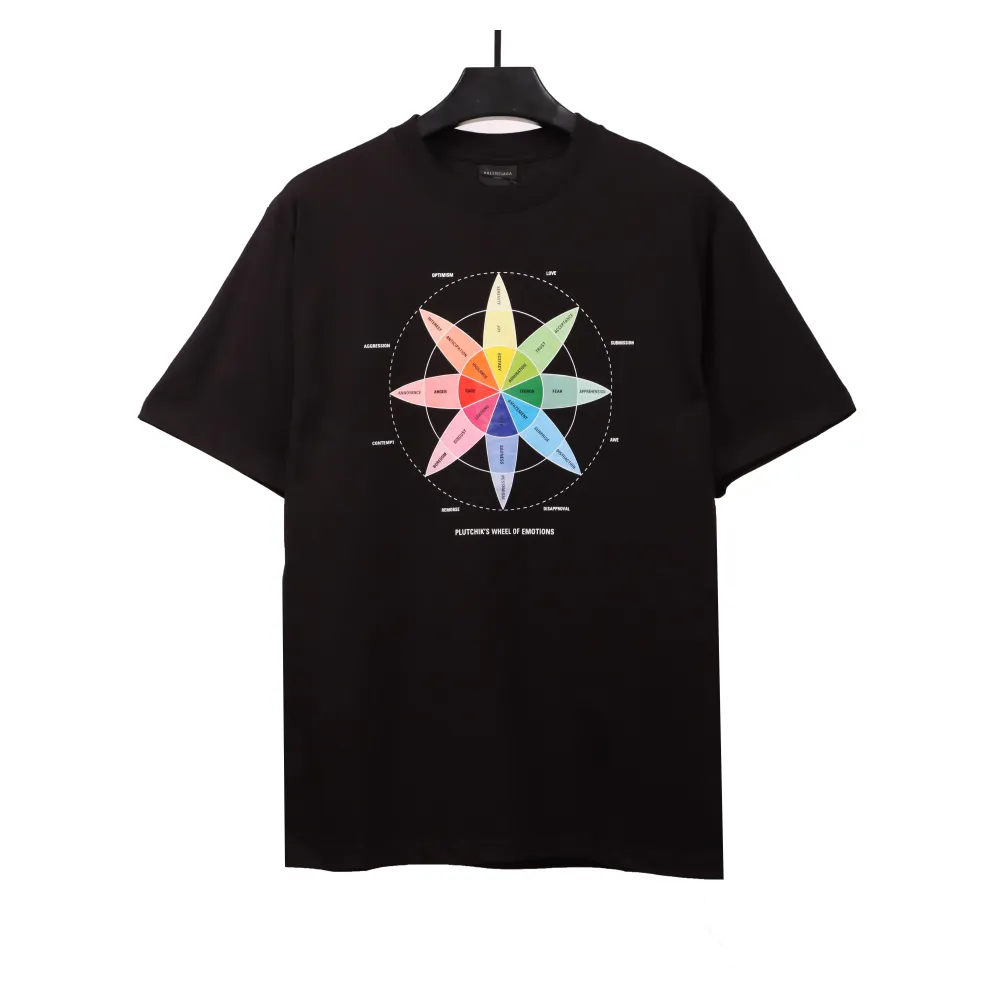Balenciaga colorful petal T-Shirts T-Shirts