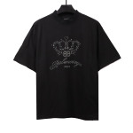 Balenciaga crown hot diamond T-Shirts T-Shirts