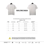  Balenciage damaged hem tassel double B embroidered T-Shirts 1
