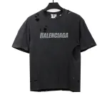  Balenciage distressed damaged T-Shirts
