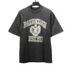Balenciaga Distressed Washed 1917 Wheat Ear T-Shirts