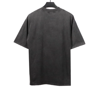 Balenciaga Distressed Washed 1917 Wheat Ear T-Shirts 02