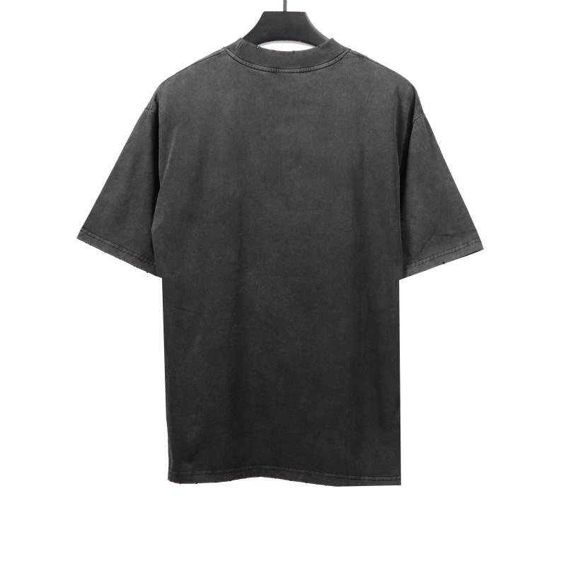 Balenciage Distressed Washed 1917 Wheat Ear T-Shirts