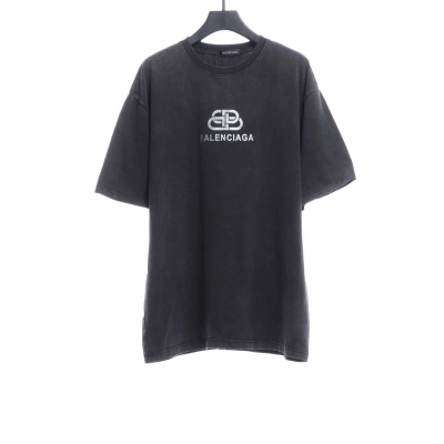 Balenciaga Distressed Washed Lock T-Shirts 1 01