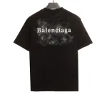  Balenciage Double B Embroidered T-Shirts T-shirt 1