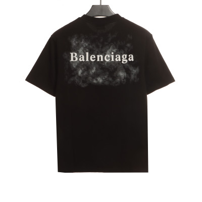  Balenciage Double B Embroidered T-Shirts T-shirt 1 02