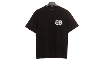 Balenciaga Double B Embroidered T-Shirts T-shirt 1 01
