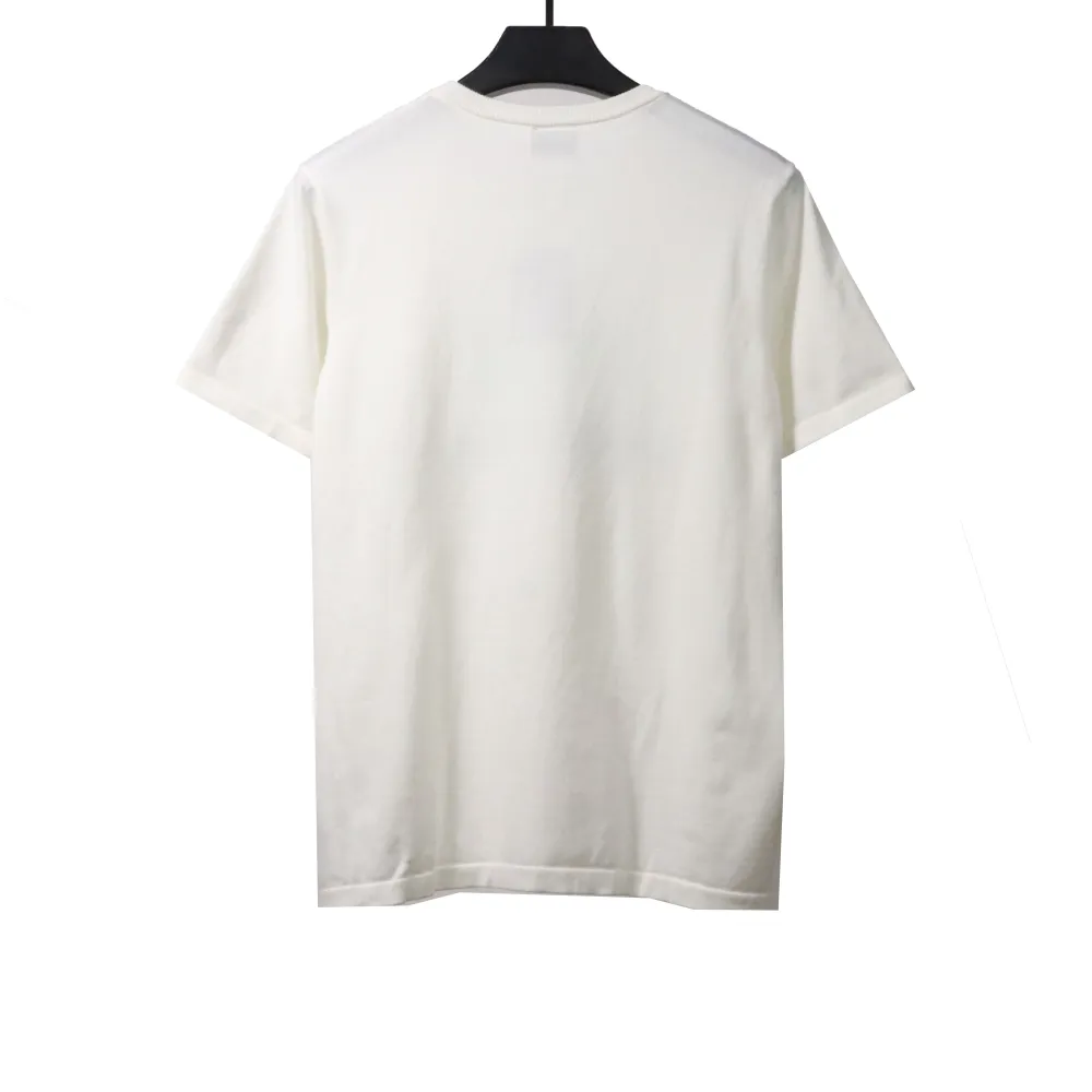 Balenciage double hook embroidered letter T-shirts