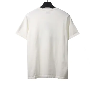 Balenciage double hook embroidered letter T-shirts 02