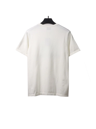 Balenciaga double hook embroidered letter T-shirts 02